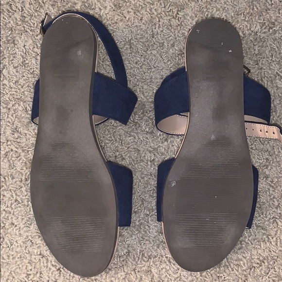 Women’s Navy Blue Sandals size 7 - Picture 2 of 2